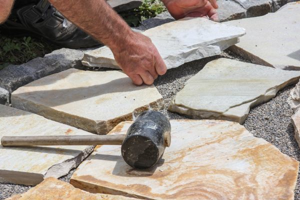 Cost of Stone Sidewalk Installation in Reston