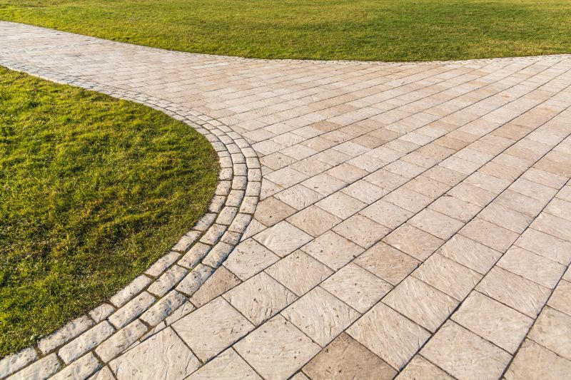 Stylish Paver Walkway